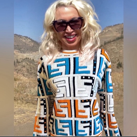 Multicolor Monogram Sweater - Picture 11 of 13